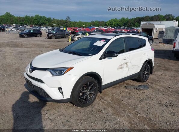 JTMJFREVXGD193112 2016 TOYOTA RAV4 White წინა მარცხენა ხედი სამი მეოთხედიდან