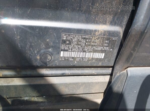 JTMK1RFV2MD078274 2021 TOYOTA RAV4 Gray ძრავის განყოფილების ხედი