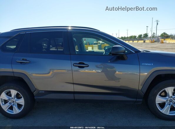 JTMLWRFV0KD507057 2019 TOYOTA RAV4 HYBRID Gray Вид задньої частини салону