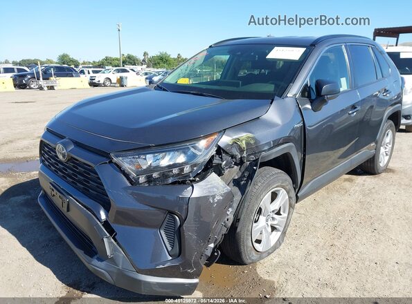 JTMLWRFV0KD507057 2019 TOYOTA RAV4 HYBRID Gray Вид спереду