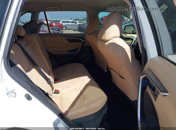 JTMLWRFV0MD127526 2021 TOYOTA RAV4 HYBRID White VIN კოდის სტიკერის ხედი