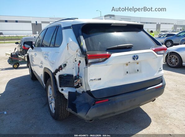 JTMLWRFV0MD127526 2021 TOYOTA RAV4 HYBRID White უკანა მარცხენა