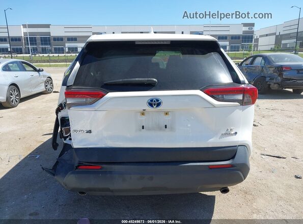 JTMLWRFV0MD127526 2021 TOYOTA RAV4 HYBRID White 