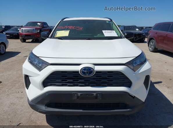 JTMLWRFV0MD127526 2021 TOYOTA RAV4 HYBRID White ხელსაწყოთა პანელის ხედი