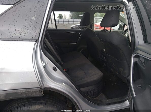 JTMLWRFV1SD347450 2025 TOYOTA RAV4 HYBRID Silver Widok naklejki z numerem VIN