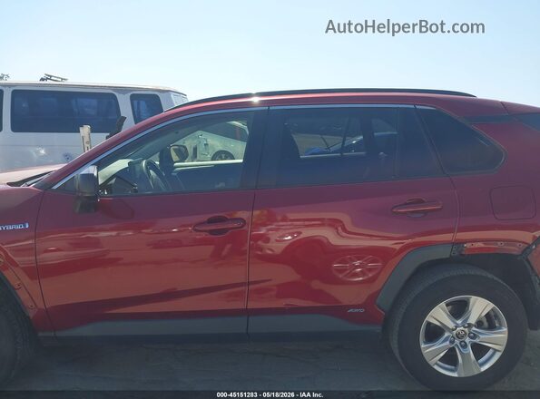 JTMLWRFV2MD111506 2021 TOYOTA RAV4 HYBRID Maroon 