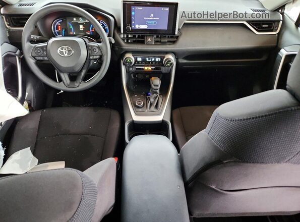 JTMLWRFV6SD341529 2025 TOYOTA RAV4 Gray Вид панелі приладів
