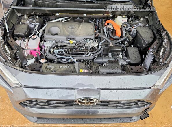 JTMLWRFV6SD341529 2025 TOYOTA RAV4 Gray Вид підкапотного простору