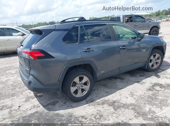 JTMLWRFV8ND155317 2022 TOYOTA RAV4 HYBRID Gray Rear right