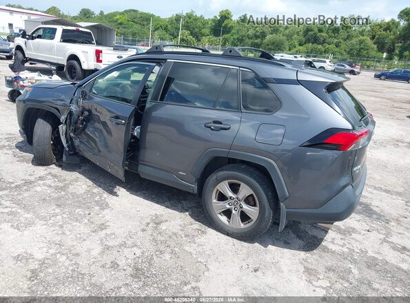 JTMLWRFV8ND155317 2022 TOYOTA RAV4 HYBRID Gray Rear left