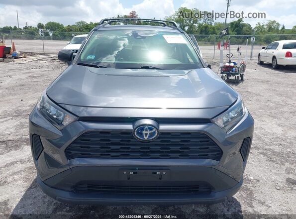JTMLWRFV8ND155317 2022 TOYOTA RAV4 HYBRID Gray Instrument cluster view