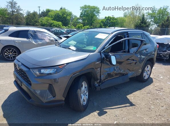 JTMM6RFV7MD032157 2021 TOYOTA RAV4 HYBRID Gray 
