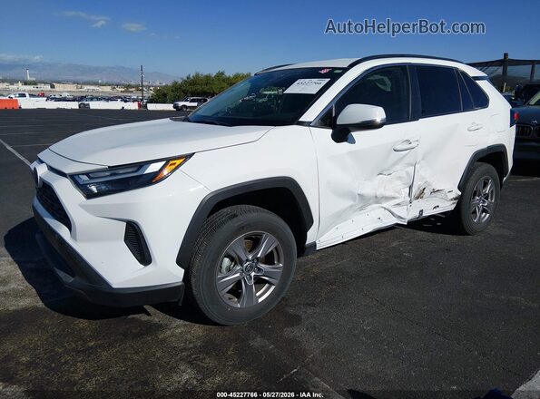 JTMMWRFV3SD290575 2025 TOYOTA RAV4 HYBRID White Առջևի ձախ երեք քառորդ տեսարան