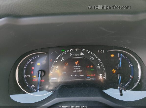 JTMMWRFV3SD290575 2025 TOYOTA RAV4 HYBRID White Հետևի նստատեղերի տեսք