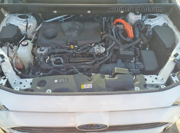JTMMWRFV5PD204559 2023 TOYOTA RAV4 White Вид підкапотного простору