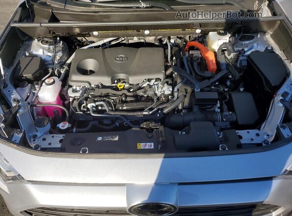 JTMMWRFV6SD607104 2025 TOYOTA RAV4 Silver ძრავის განყოფილების ხედი
