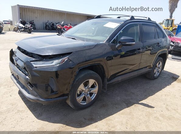 JTMMWRFV7RD219101 2024 TOYOTA RAV4 HYBRID Black Передня ліва чверть