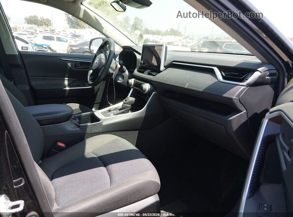 JTMMWRFV7RD219101 2024 TOYOTA RAV4 HYBRID Black Вид салону спереду
