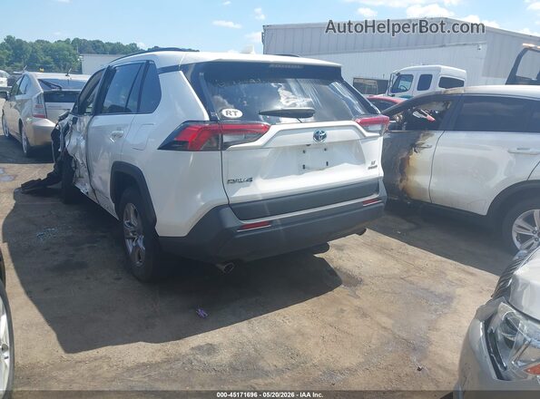 JTMMWRFV8ND158657 2022 TOYOTA RAV4 HYBRID White Tył lewy