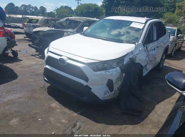 JTMMWRFV8ND158657 2022 TOYOTA RAV4 HYBRID White Przód lewy