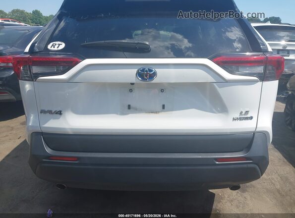 JTMMWRFV8ND158657 2022 TOYOTA RAV4 HYBRID White 
