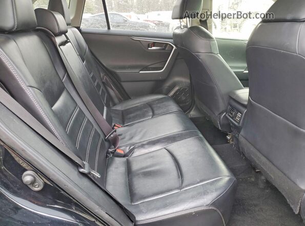 JTMN1RFV4KD505626 2019 TOYOTA LIMITED Black Widok wnętrza z tyłu