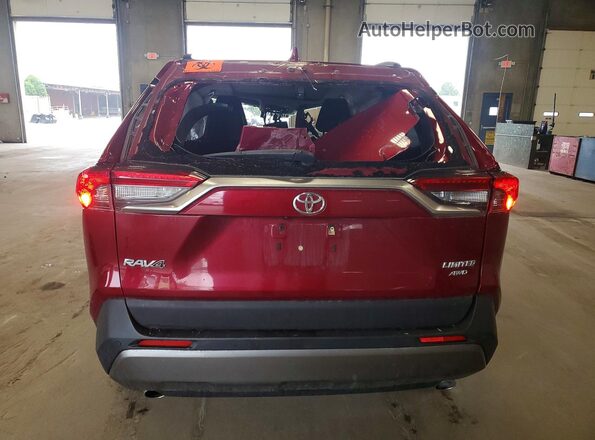 JTMN1RFV4KD520157 2019 TOYOTA RAV4 Red 