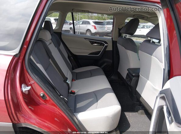 JTMP1RFV1KD015900 2019 TOYOTA RAV4 Maroon Vista de la etiqueta del VIN