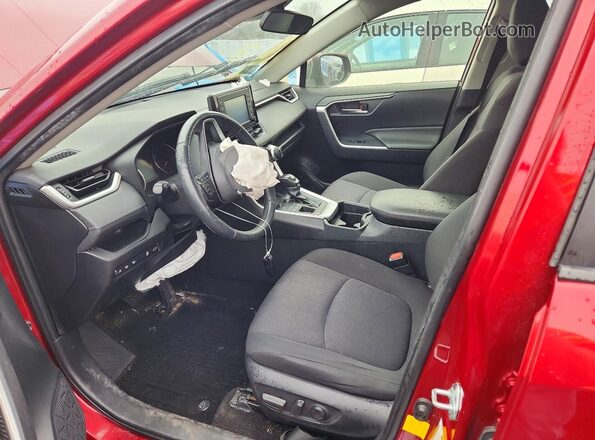 JTMP1RFV1KD023513 2019 TOYOTA LE Red Vista interior delantera