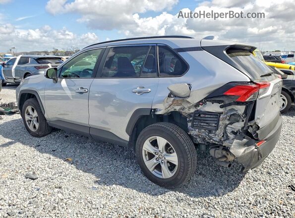 JTMP1RFV4KD523925 2019 TOYOTA RAV4 Silver Հետևի ձախ