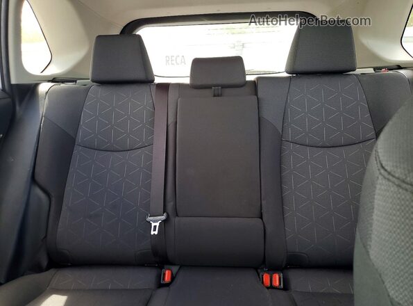 JTMP1RFV4KD523925 2019 TOYOTA RAV4 Silver Հետևի նստատեղերի տեսք