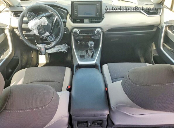 JTMP1RFV5KD038340 2019 TOYOTA RAV4 Blue Вид панелі приладів