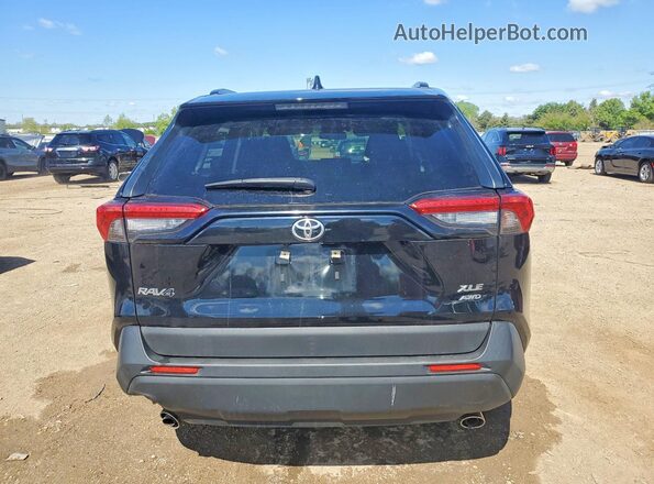 JTMP1RFV5KD038340 2019 TOYOTA RAV4 Blue Вид ззаду