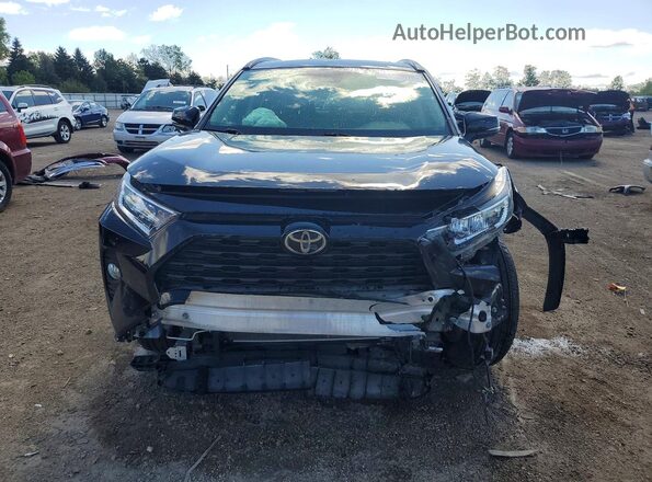 JTMP1RFV5KD038340 2019 TOYOTA RAV4 Blue Вид спереду