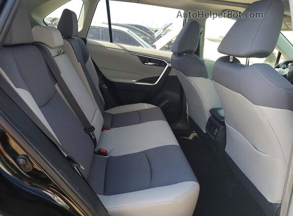 JTMP1RFV5KD038340 2019 TOYOTA RAV4 Blue Вид задніх сидінь