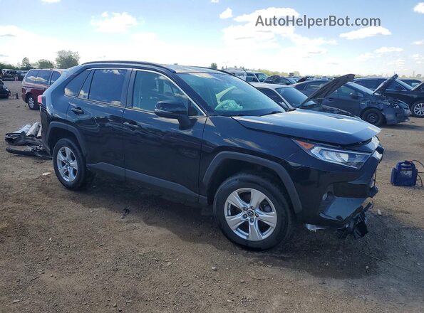 JTMP1RFV5KD038340 2019 TOYOTA RAV4 Blue Передня права чверть