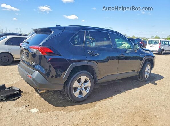 JTMP1RFV5KD038340 2019 TOYOTA RAV4 Blue Задня права чверть