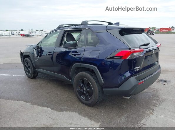 JTMP1RFV5KJ017683 2019 TOYOTA RAV4 Blue Trasero izquierdo