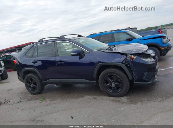 JTMP1RFV5KJ017683 2019 TOYOTA RAV4 Blue Vista interior trasera