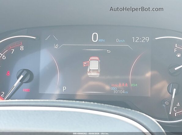 JTMP1RFV5PD101668 2023 TOYOTA LE Gray Widok tylnych siedzeń