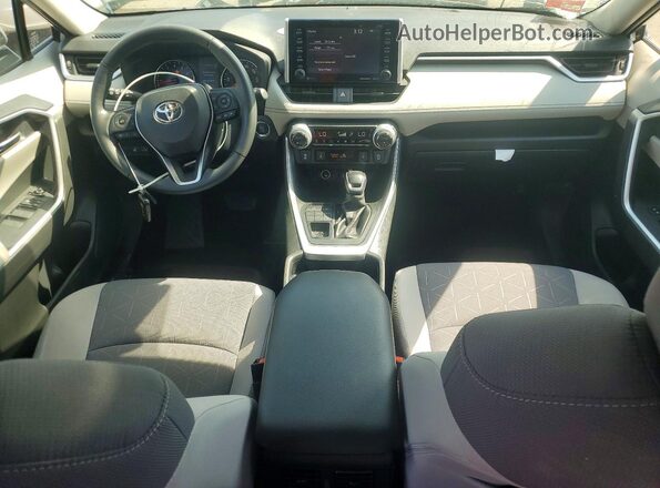 JTMP1RFV7LD058400 2020 TOYOTA RAV4 Silver Вид панелі приладів