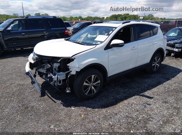 JTMRFREV2JJ178034 2018 TOYOTA LE White Передня ліва чверть