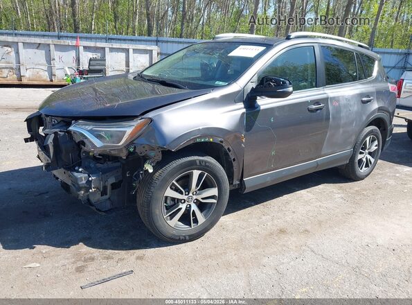 JTMRFREV4JJ736773 2018 TOYOTA LE Gray Передня ліва чверть