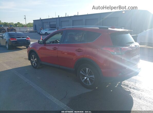 JTMRFREV7HJ157075 2017 TOYOTA RAV4 Red Trasero izquierdo