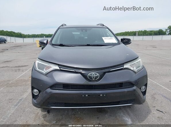 JTMRFREV8JJ723315 2018 TOYOTA RAV4 Gray Widok zestawu wskaźników