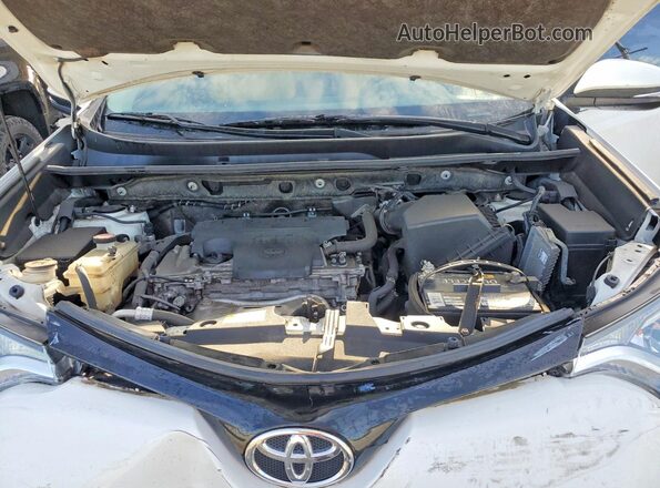 JTMRFREV9GJ068820 2016 TOYOTA RAV4 White Engine compartment view