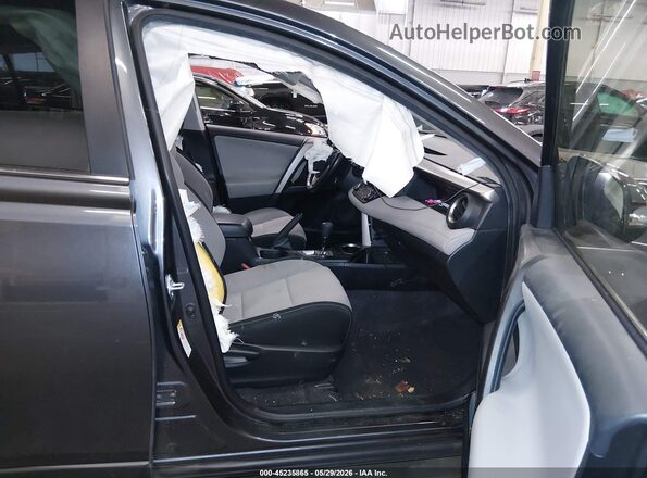 JTMRFREV9JD255092 2018 TOYOTA RAV4 Gray წინა სალონის ხედი