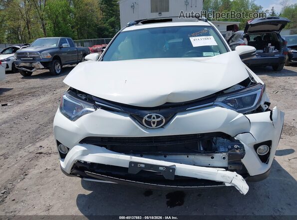 JTMRFREVXGJ102540 2016 TOYOTA RAV4 White Instrument cluster view