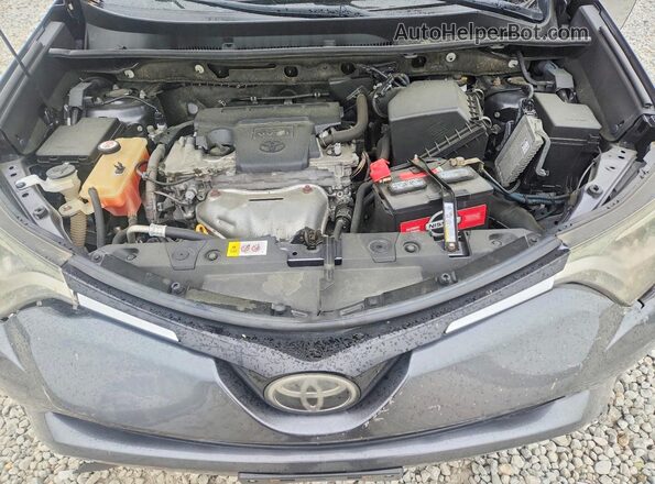 JTMRFREVXHD221673 2017 TOYOTA RAV4 Gray Rear interior view