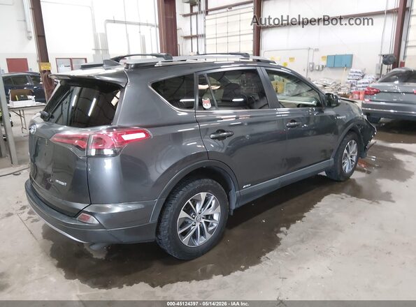 JTMRJREV2JD202281 2018 TOYOTA RAV4 HYBRID Gray 